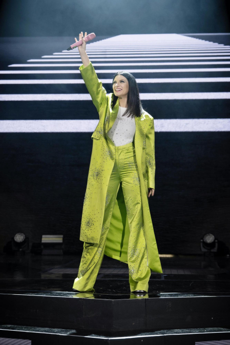 Foto del concierto de Laura Pausini en Málaga./