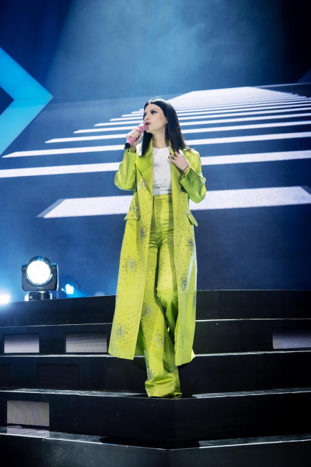 Foto del concierto de Laura Pausini en Málaga./
