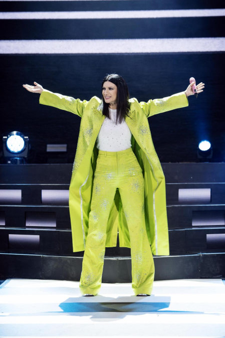 Foto del concierto de Laura Pausini en Málaga./