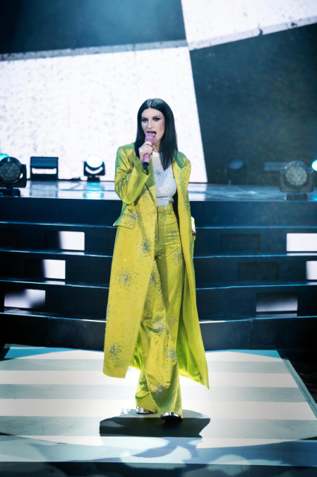 Foto del concierto de Laura Pausini en Málaga./