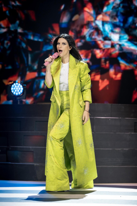 Foto del concierto de Laura Pausini en Málaga./