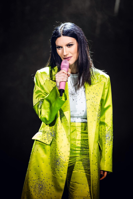 Foto del concierto de Laura Pausini en Málaga./