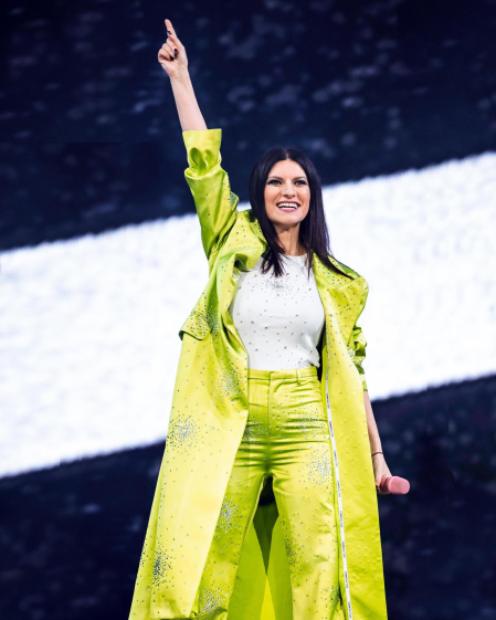 Foto del concierto de Laura Pausini en Málaga./