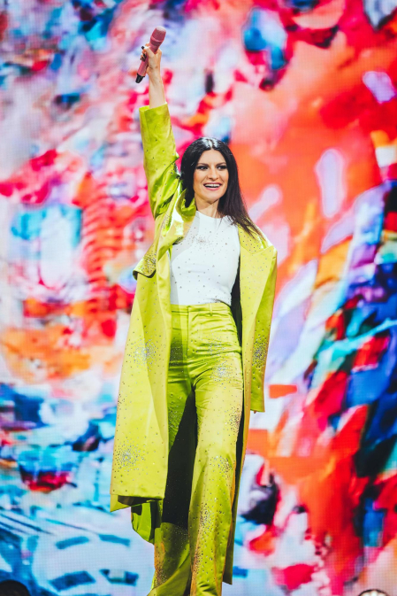 Foto del concierto de Laura Pausini en Málaga./