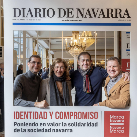 Foto del encuentro 'Marca Navarra' de Diario de Navarra, celebrado este miércoles./