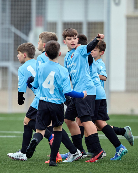 Fotos de la sexta jornada del Torneo Interescolar de Osasuna 2024-25.