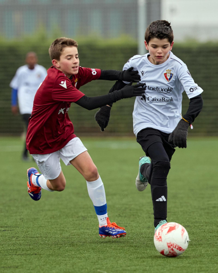 Fotos de la sexta jornada del Torneo Interescolar de Osasuna 2024-25.