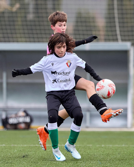 Fotos de la sexta jornada del Torneo Interescolar de Osasuna 2024-25.