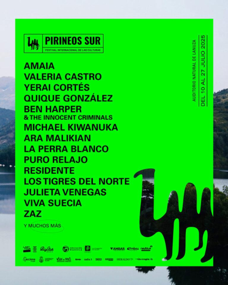 Cartel del Festival Pirineos Sur 2025