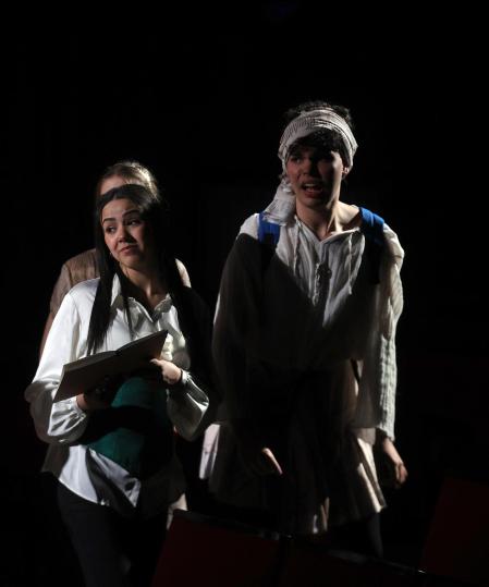 Ensayo del musical 'Personajas' del Taller de Teatro Navarro Villoslada /