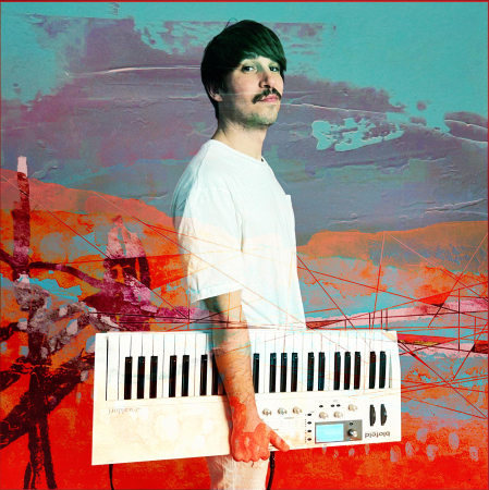 Diego Case, en la portada del álbum