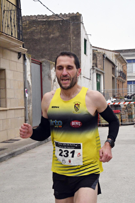 Participantes en las pruebas de 5 y 10 kilómetros de la XXXIV 'Villa de Falces' /