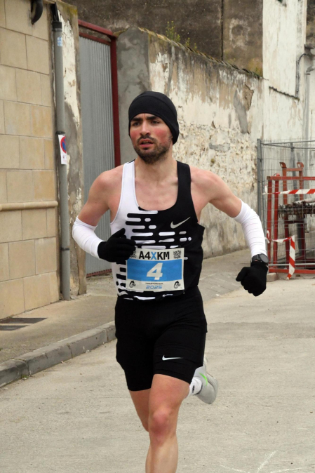 Participantes en las pruebas de 5 y 10 kilómetros de la XXXIV 'Villa de Falces' /