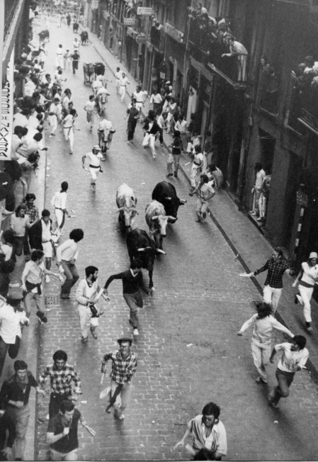 Fotos de los Sanfermines y los encierros de 1975./