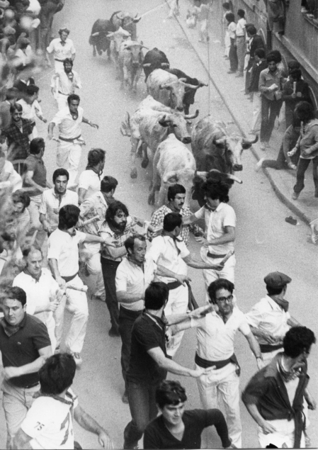 Fotos de los Sanfermines y los encierros de 1975./