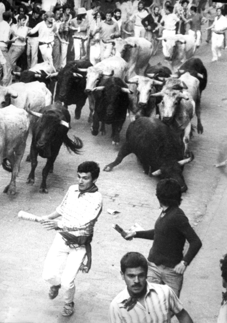 Fotos de los Sanfermines y los encierros de 1975./
