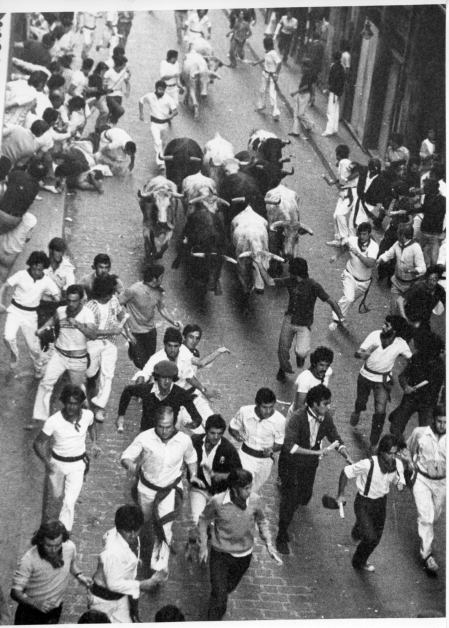 Fotos de los Sanfermines y los encierros de 1975./