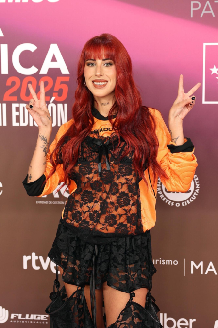 Fotos de la alfombra roja los Premios de la Música
