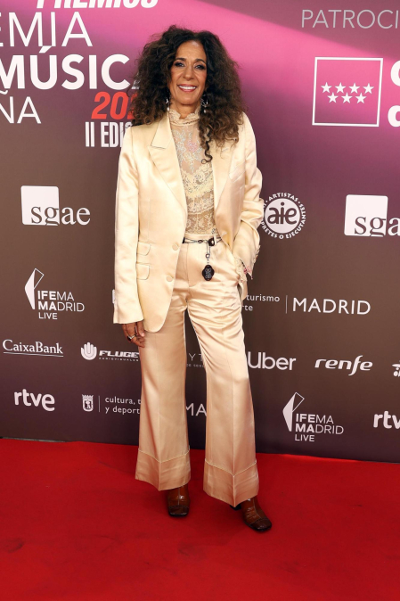 Fotos de la alfombra roja los Premios de la Música