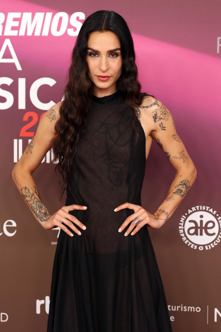 Fotos de la alfombra roja los Premios de la Música