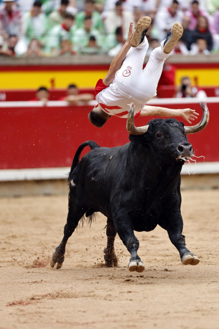 Fotos del Concurso de recortadores de San Fermín 2025 celebrado este sábado, 12 de julio