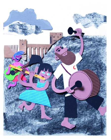 Liburuaren ilustrazio bat