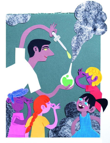 Liburuaren ilustrazio bat