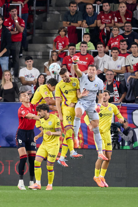Fotos del partido entre Osasuna y Getafe de la jornada 8./