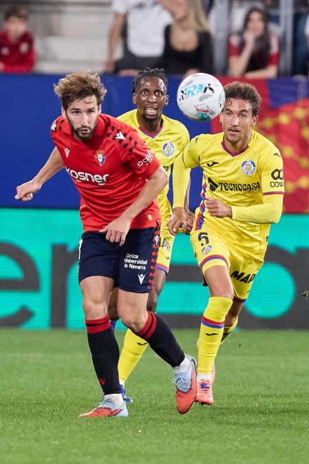 Fotos del partido entre Osasuna y Getafe de la jornada 8./