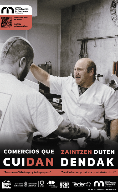 Póster de la campaña "Comercios que cuidan"