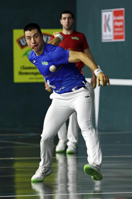 Fotos del partido del campeonato de parejas Jaka-Iztueta en Aoiz