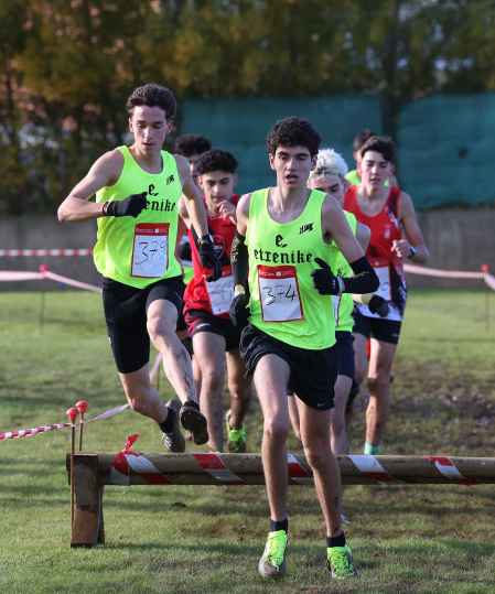 Fotos del Campeonato navarro de Cross corto en San Adrián