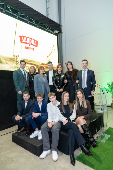 Inauguración de las nuevas instalaciones de Aceites Sandúa