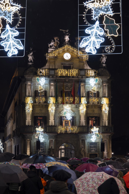 Pregón de Navidad 2025 en Pamplona.