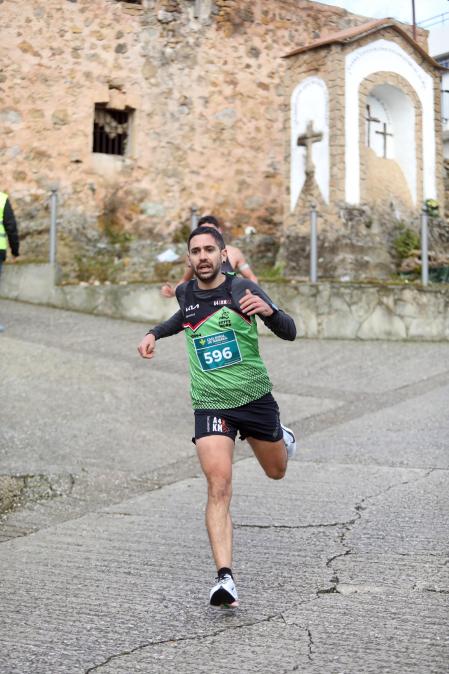 Participantes en la I Carrera de los Inocentes en Ayegui celebrada este domingo, 28 de diciembre