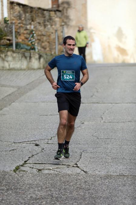 Participantes en la I Carrera de los Inocentes en Ayegui celebrada este domingo, 28 de diciembre