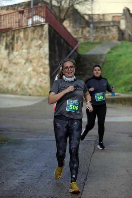 Participantes en la I Carrera de los Inocentes en Ayegui celebrada este domingo, 28 de diciembre
