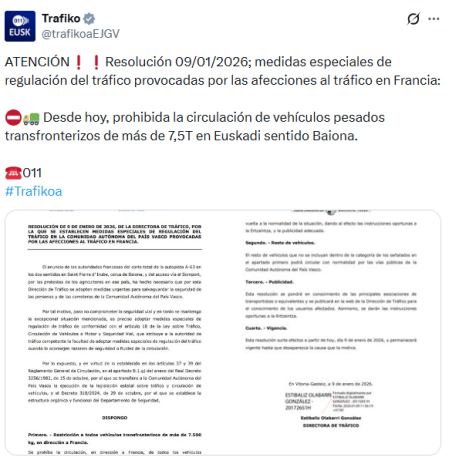 trafico Euskad