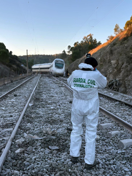 Fotos del accidente mortal ferroviario en Adamuz