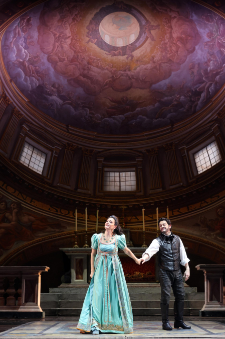 Ensayo general de la ópera 'Tosca' en Baluarte.