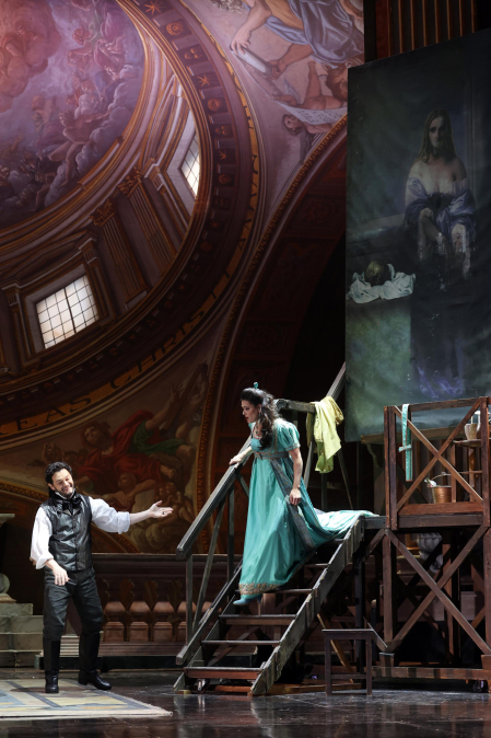 Ensayo general de la ópera 'Tosca' en Baluarte.
