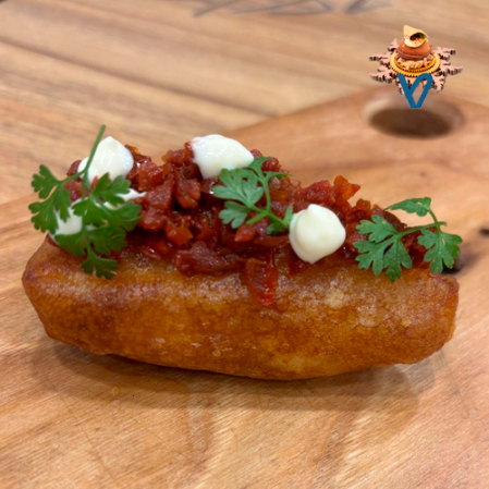 Pizza frita