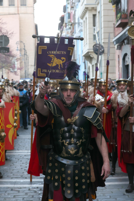 Fotos de la procesión de Jueves Santo en Pamplona