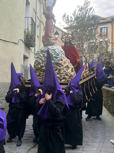 Fotos de la procesión de Viernes Santo de Tafalla