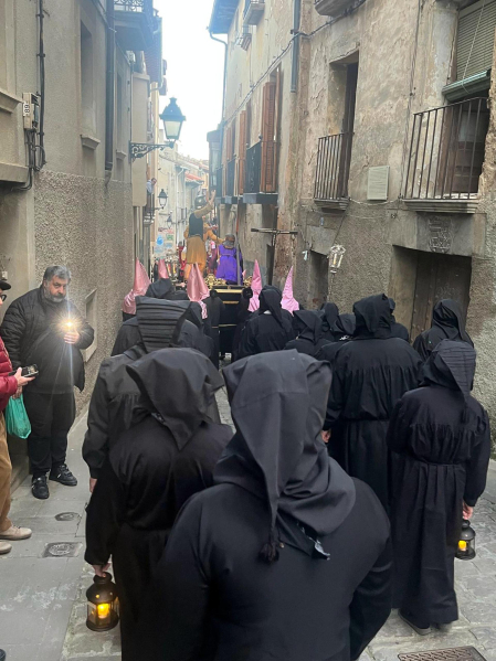 Fotos de la procesión de Viernes Santo de Tafalla