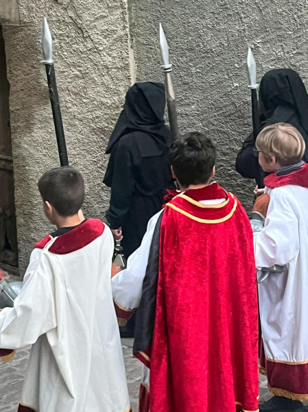 Fotos de la procesión de Viernes Santo de Tafalla