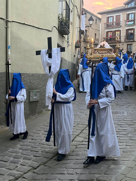 Fotos de la procesión de Viernes Santo de Tafalla