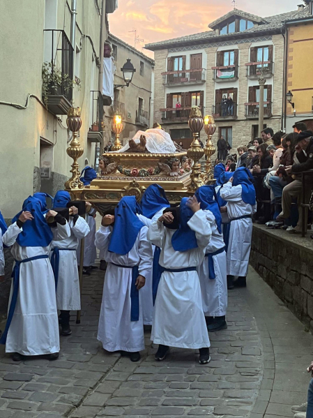Fotos de la procesión de Viernes Santo de Tafalla