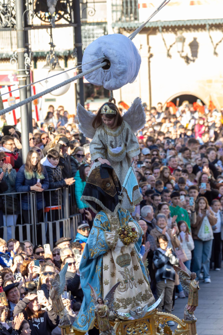 Fotos de la Bajada del Ángel de Tudela 2026