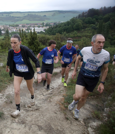 Más de 300 atletas se dieron cita este domingo, 3 de mayo, en alguna de las tres distancias de la prueba (21 km., 12 km., y 5 km) de la XVII Xtrem Higa de Monreal